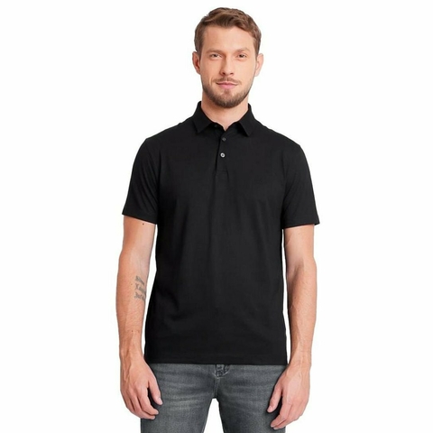 POLO JERSEY ALGODAO PIMA SURTON PRETO ARAMIS