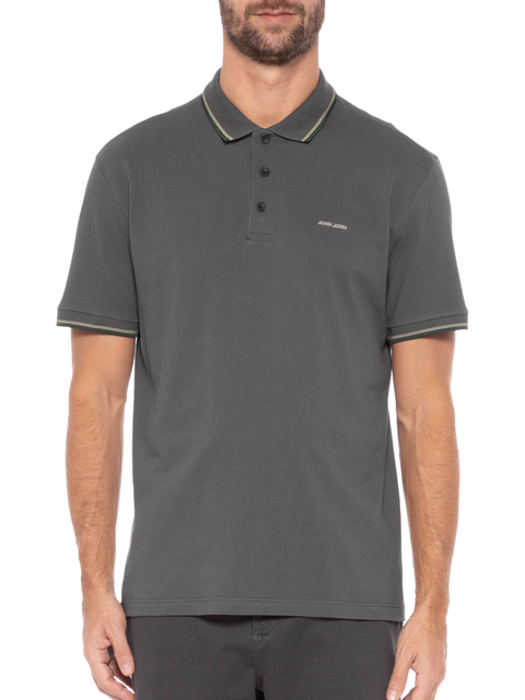 POLO 2 LINES PINHÃO JOHN JOHN MASCULINA