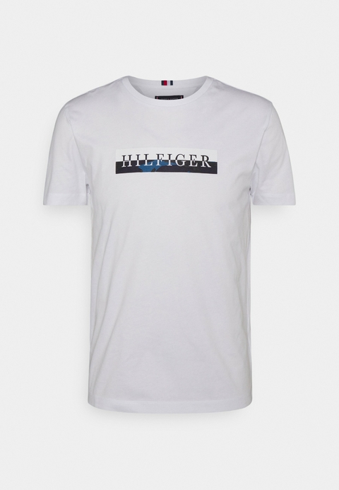 CAMISETA T-SHIRT AB GRAPHIC TEE BRANCA TOMMY HILFIGER MASCULINA