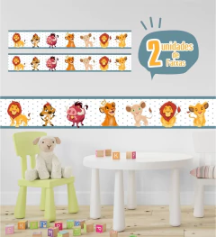 Faixa Adesiva Decorativa Rei Leão - Papel de Parede Infantil Quarto de Menino na internet