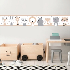 Faixa Adesiva Decorativa Animais Escandinavos