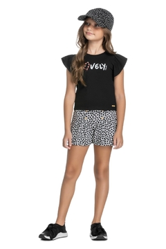 Conjunto feminino e shorts Lovely 173030