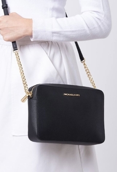 Bolsa Transversal Crossbody Jet Set Leather na internet