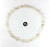 Colar longo de Madrepérolas brancas formato moeda de 2,0 e 2,5 cm - Victória Spinelli - Joias Contemporâneas