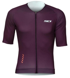 Camisa Ciclismo Jersey SIDI DARE Dry Proteção UV Roxo