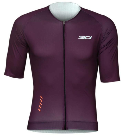 Camisa Ciclismo Jersey SIDI DARE Dry Proteção UV Roxo
