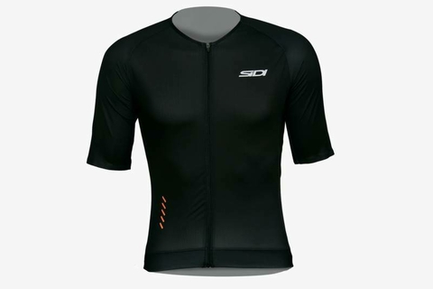 Camisa de Ciclismo Jersey Masculina SIDI DARE Dry Proteção UV Preta