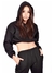 Sweater Frizado Con Capucha
