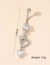 Piercing Aro de Ombligo Colgante Hera - Moda Glam