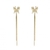 Aros colgantes Aurora gold