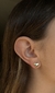 Aros Corazón gold - comprar online