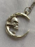 Collar luna con craneo