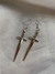 Aretes espada mini on internet
