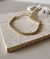 Pulseira Cordão Baiano Ouro 3mm - comprar online