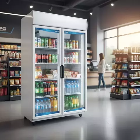 Heladera Exhibidora Vertical 2 Puertas 950 Lts / ECO-EV2P1240 - comprar online