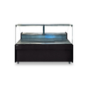 Batea exhibidora Europa 2500 mm Total Black Frio forzado / BLK-BEP2500F - comprar online
