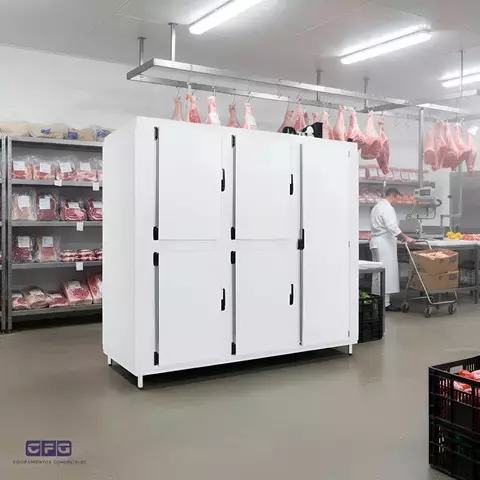 Heladera Carnicera Con Ganchera + Choricera 124 PIES / ECO-HC124-2520 - comprar online