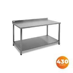 Mesada Lisa Acero 2000mm en Acero AISI 430 Linea Pro Cheff / PRO-MES2000x700-TP430 en internet