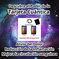 Transforma Tu Energía y Bienestar con la Tarjeta Cuántica Terahertz – ¡La Revolución de la Salud al Alcance de Tu Mano! en internet