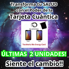 Transforma Tu Energía y Bienestar con la Tarjeta Cuántica Terahertz – ¡La Revolución de la Salud al Alcance de Tu Mano! - comprar online