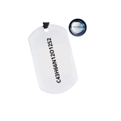 Medalla con Grabado de Fórmula Química del Amor de Grabovoi - comprar online