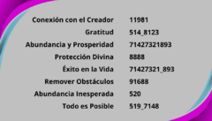 Tarjeta Activadora de Abundancia Grabovoi - Activar Abundancia y Prosperidad - FabiAkitsu8