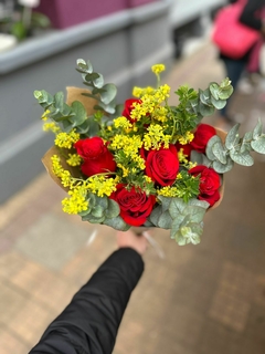 Rosas Rojas premium + Amarillo - comprar online