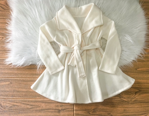 Casaco Sobretudo Sophie Off White