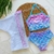 Biquini infantil menina acompanha kimono sereia tela - comprar online