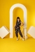 Macacão infantil preto arco -íris Jamille - comprar online