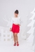 Conjunto infantil cropped e short saia Milena COLEÇÃO FESTAS na internet