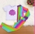 Conjunto infantil 3 peças menina sereia - comprar online