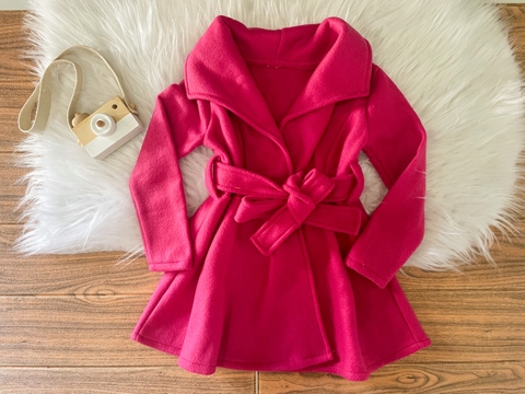 Casaco Sobretudo Sophie Pink