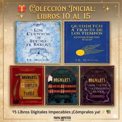 15 Libros digitales HP para celular/tablet /pc solo para potter head"s Compralos Ya ! - Papa Hipster Shop