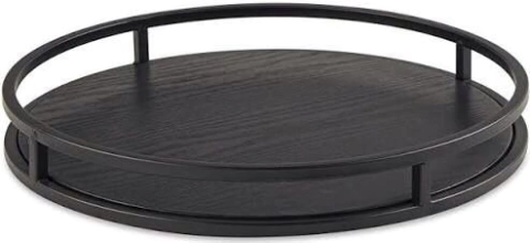 Bandeja em Metal Redonda