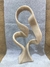 Escultura Decorativa Poliresina Fluidez Bege na internet