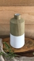 Vaso de Cerâmica Branco e Efeito Madeira - Selezione
