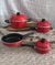 Conjunto 4 Panelas Esmaltadas Ewel