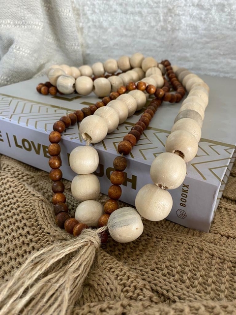 Colar Duplo Natural ø70