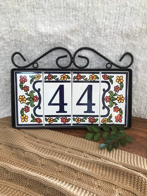 Moldura Ferro 4 Números