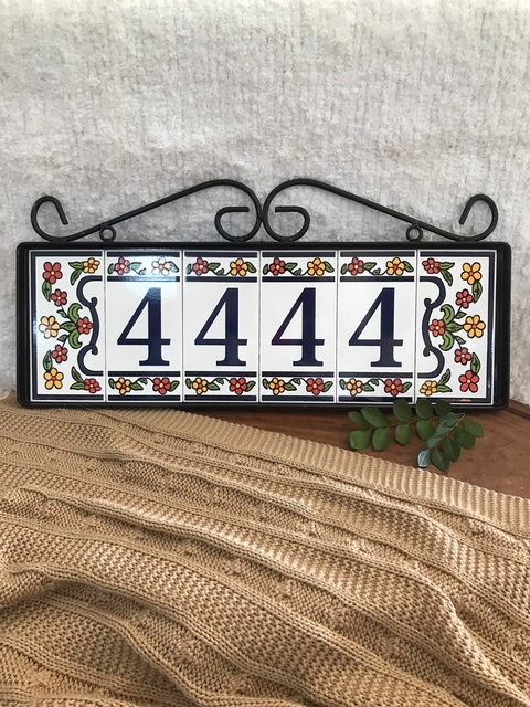 Moldura Ferro 6 Números