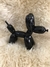 Escultura Cachorro em Poliresina Preto - comprar online