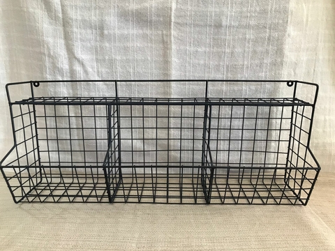 Cesta Tripla para Parede