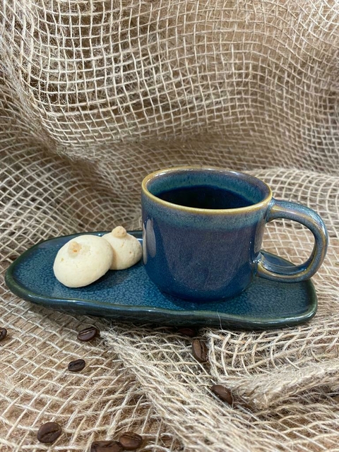 Mini Travessa Orgânica Oval Stoneware