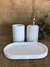 Kit em Cimento Terrazzo para Banheiro
