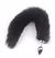PLUG ANAL COLA DE ZORRO Negra - comprar online