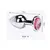 Plug Anal Acero Tamaño Small Rosa - comprar online