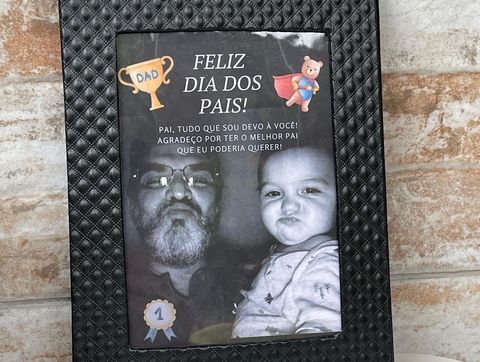 Bloquinho de notas personalizado com foto em cartonagem - Tamanho A6