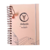 Planner Personalizado com Wire-o - Modelo Flores Personalizável - A5 15x21cm - comprar online