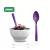 COLHER AÇAI MAROMBA ROXA GRANEL CX C/500 UN